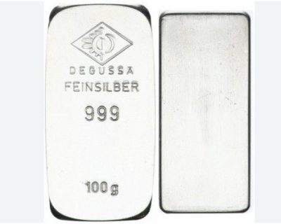 100 g Fine Silver Bar